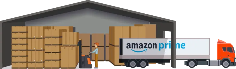 Amazon Fulfillment Center Receives Your Inventory